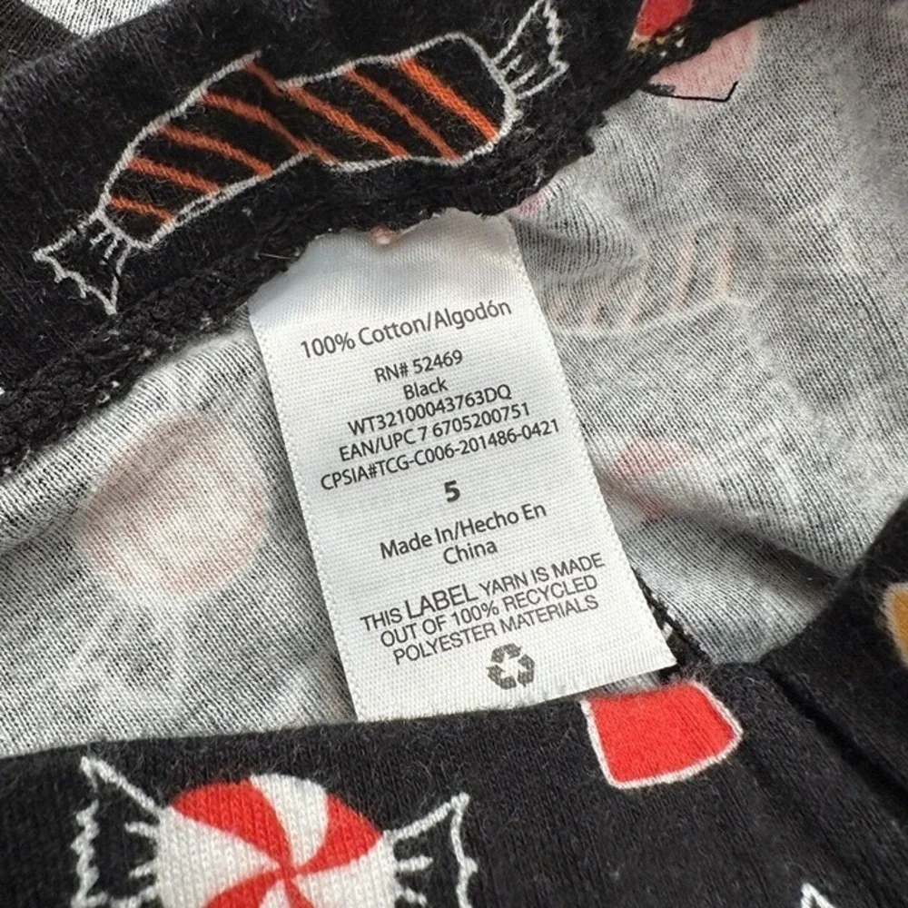 Halloween Candy 2 Piece Pajama Set‎ Size 5